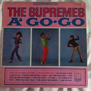 The Supremes: A' Go-Go Audio Vinyl Record Motown 649